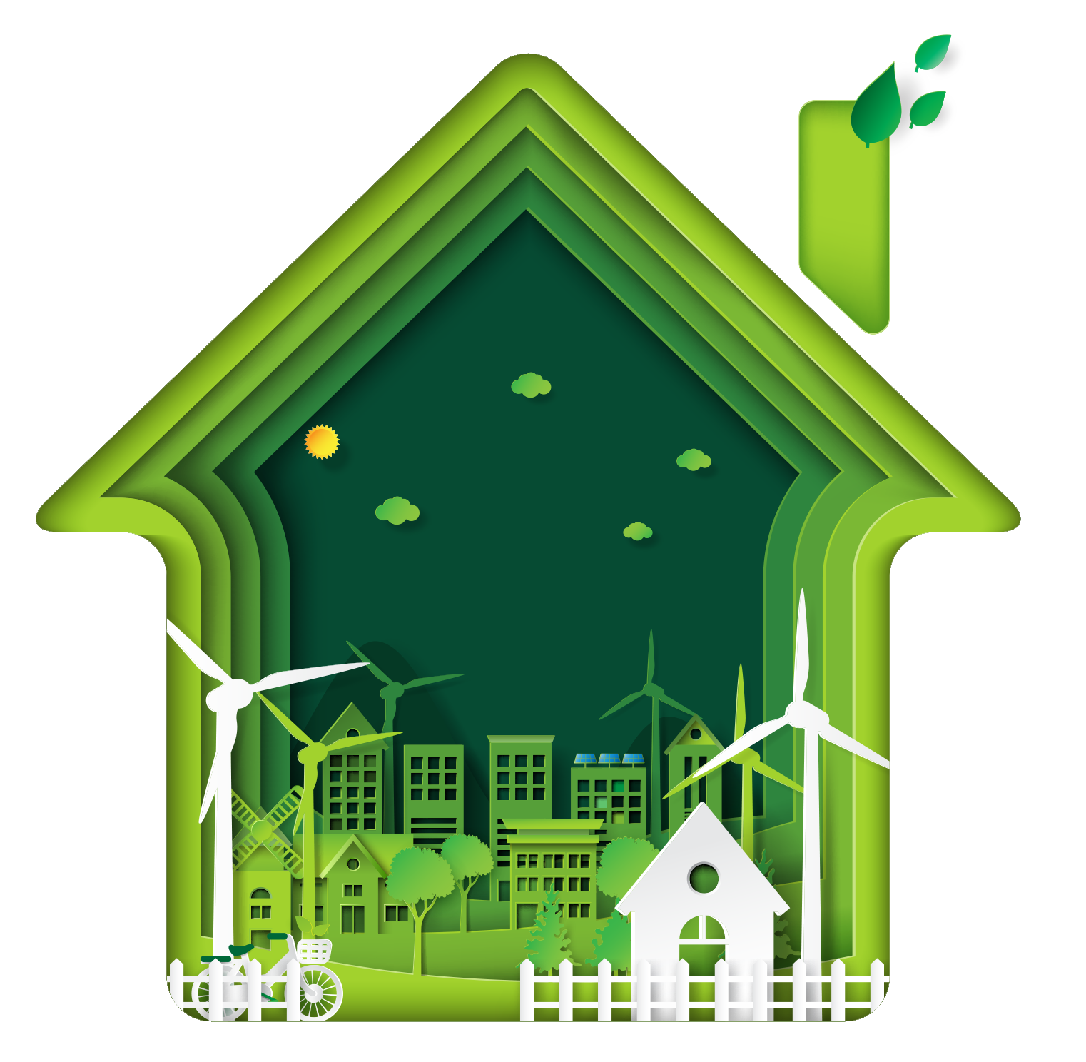 eco house icon